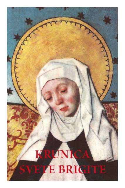 Molitvena kartica - Krunica svete Brigite